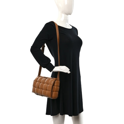 Bottega Veneta Nappa Maxi Intreccio Padded Cassette Crossbody Bag Caramel 2 of 8