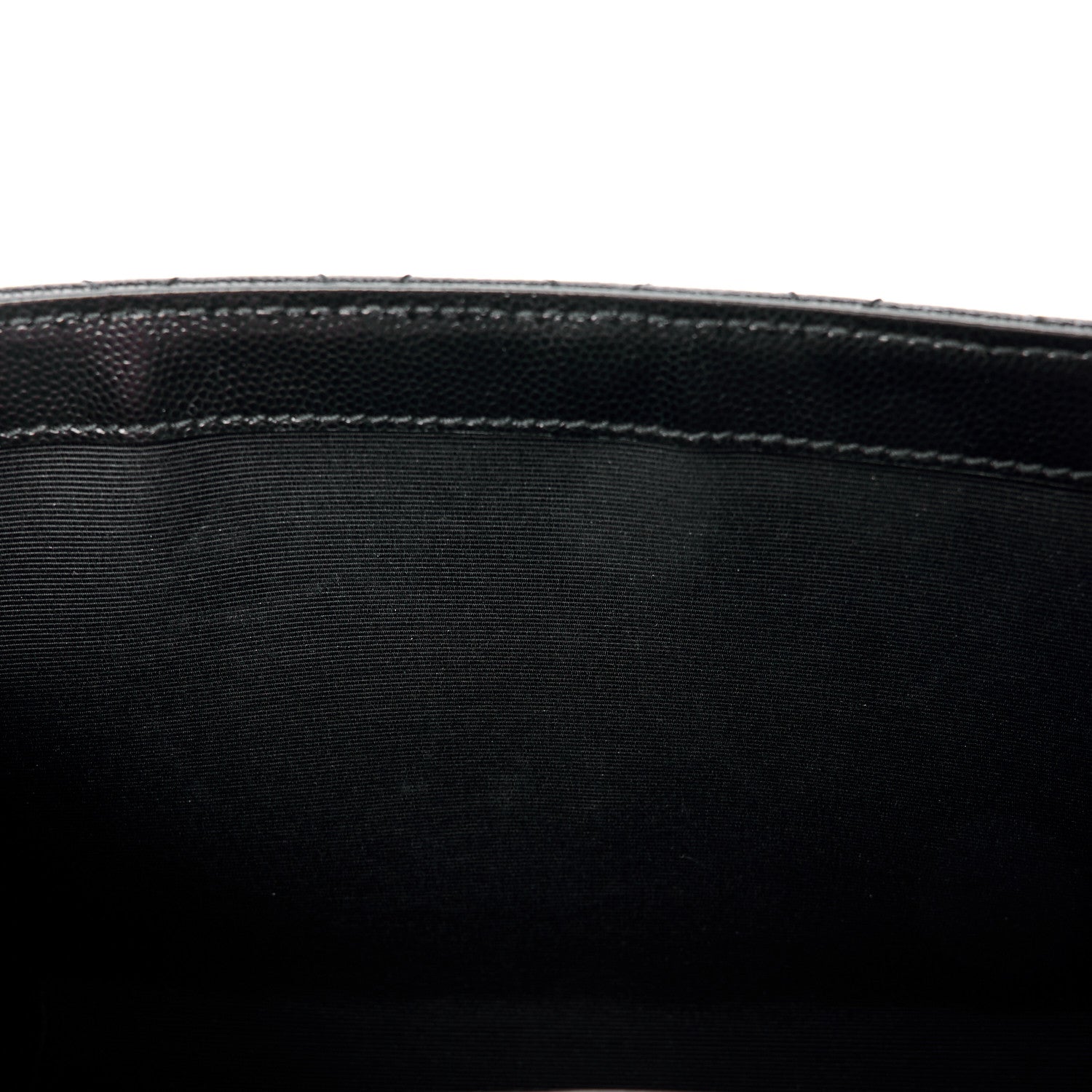 Saint Laurent SAINT LAURENT Grain De Poudre Textured Mixed Matelasse Triquilt Medium Monogram Satchel Black 12 of 13