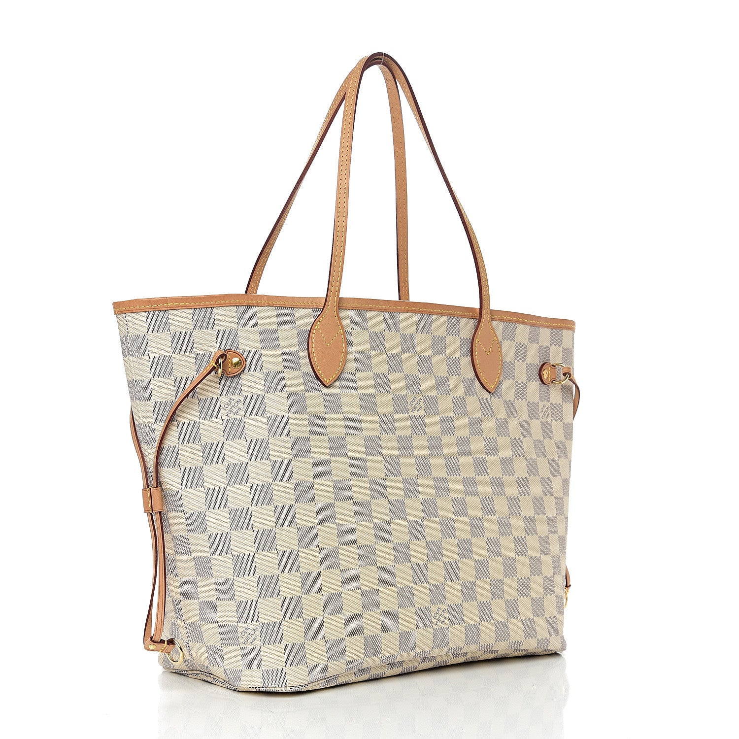Louis Vuitton Damier Azur Neo Neverfull MM 2 of 10