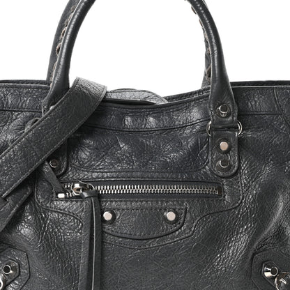 Balenciaga Agneau Classic Silver Hardware S City Gris Fossile 9 of 11