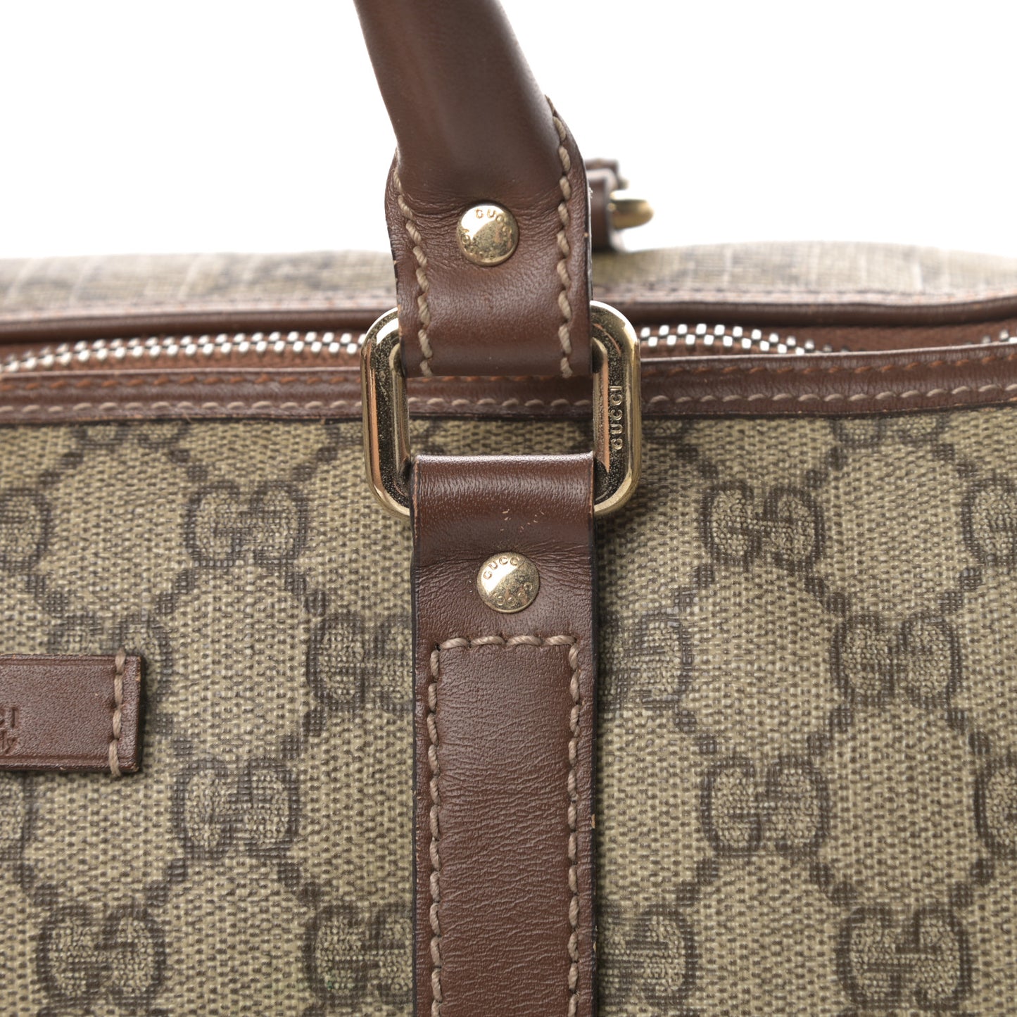 GG Plus Monogram Medium Joy Boston Brown