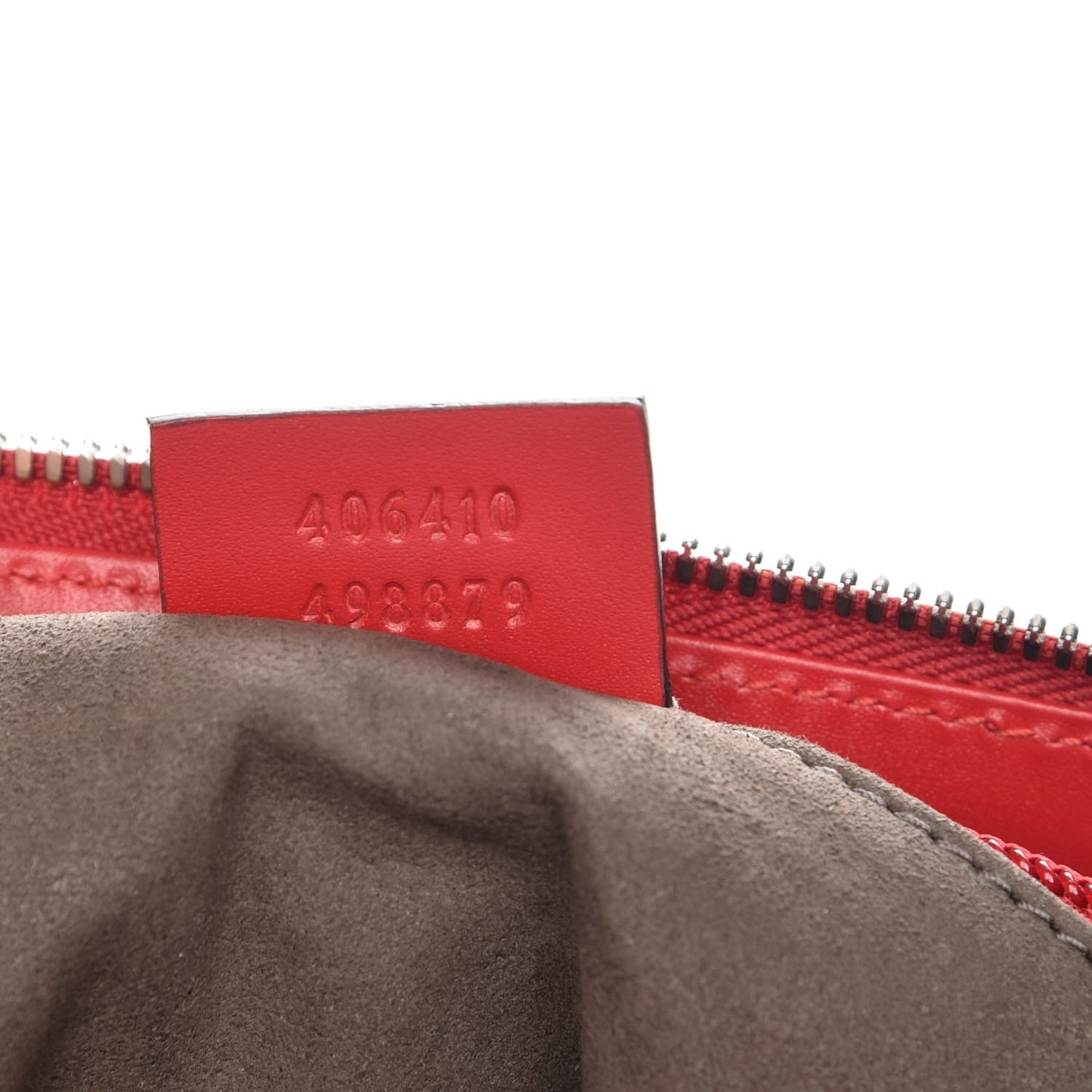 Guccissima Signature Small Messenger Bag Hibiscus Red
