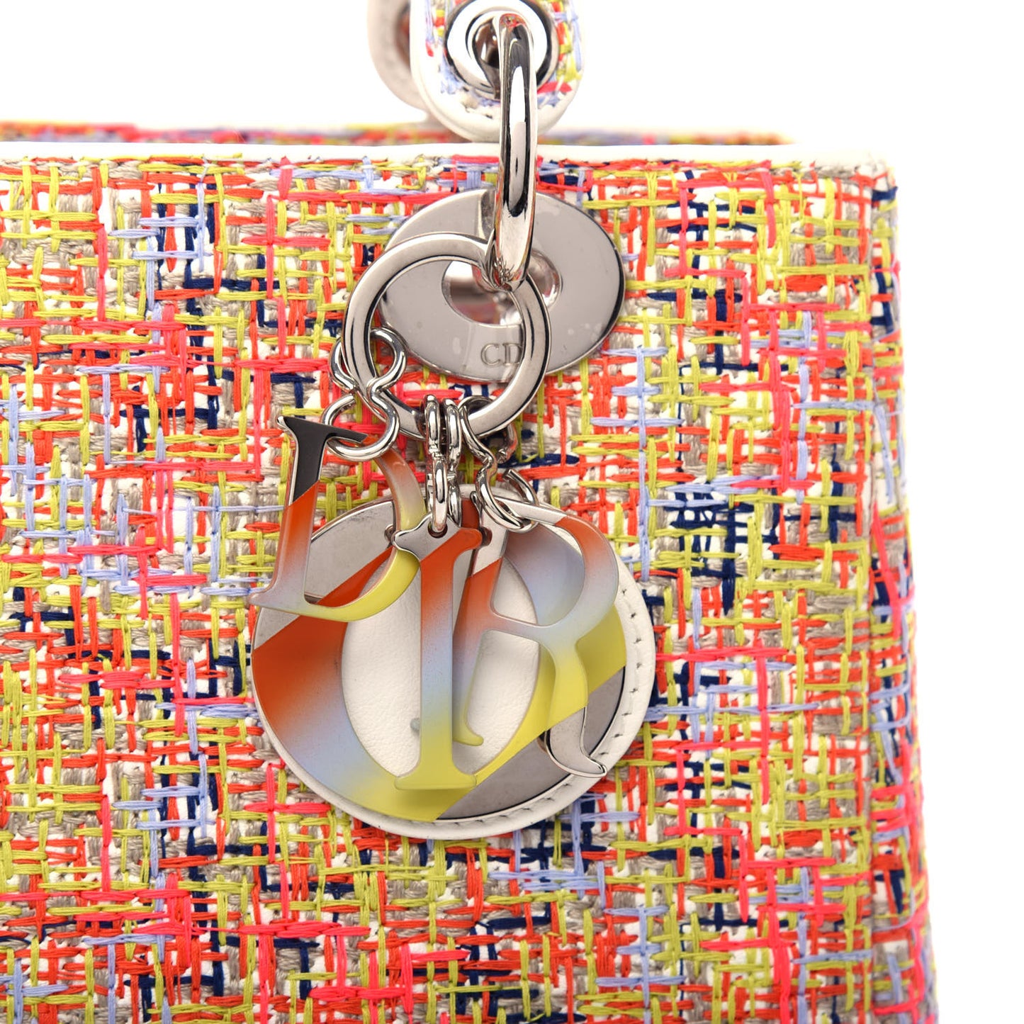 Tweed Medium Lady Dior Multicolor