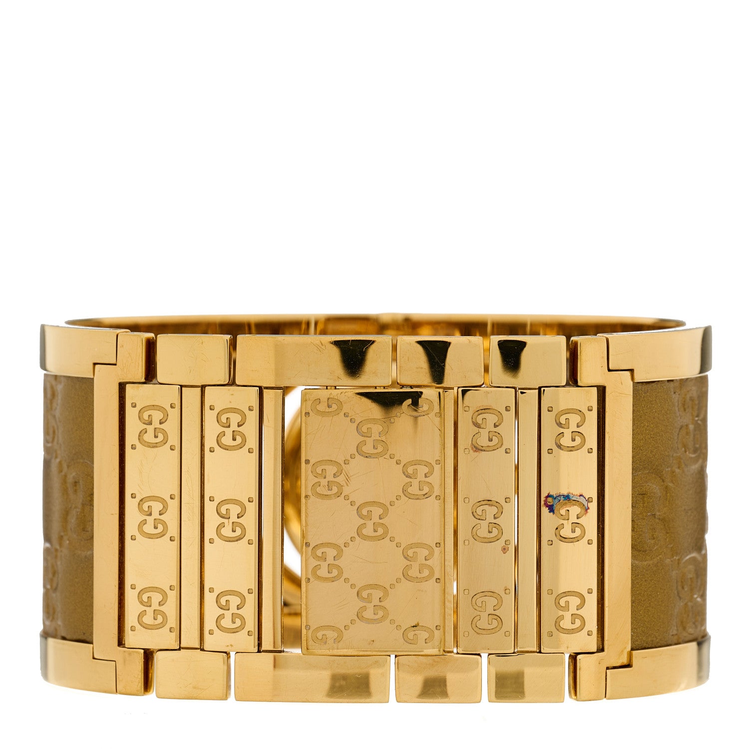 Gucci Stainless Steel Calfskin 23mm Twirl Quartz Watch Bronze 3 of 4