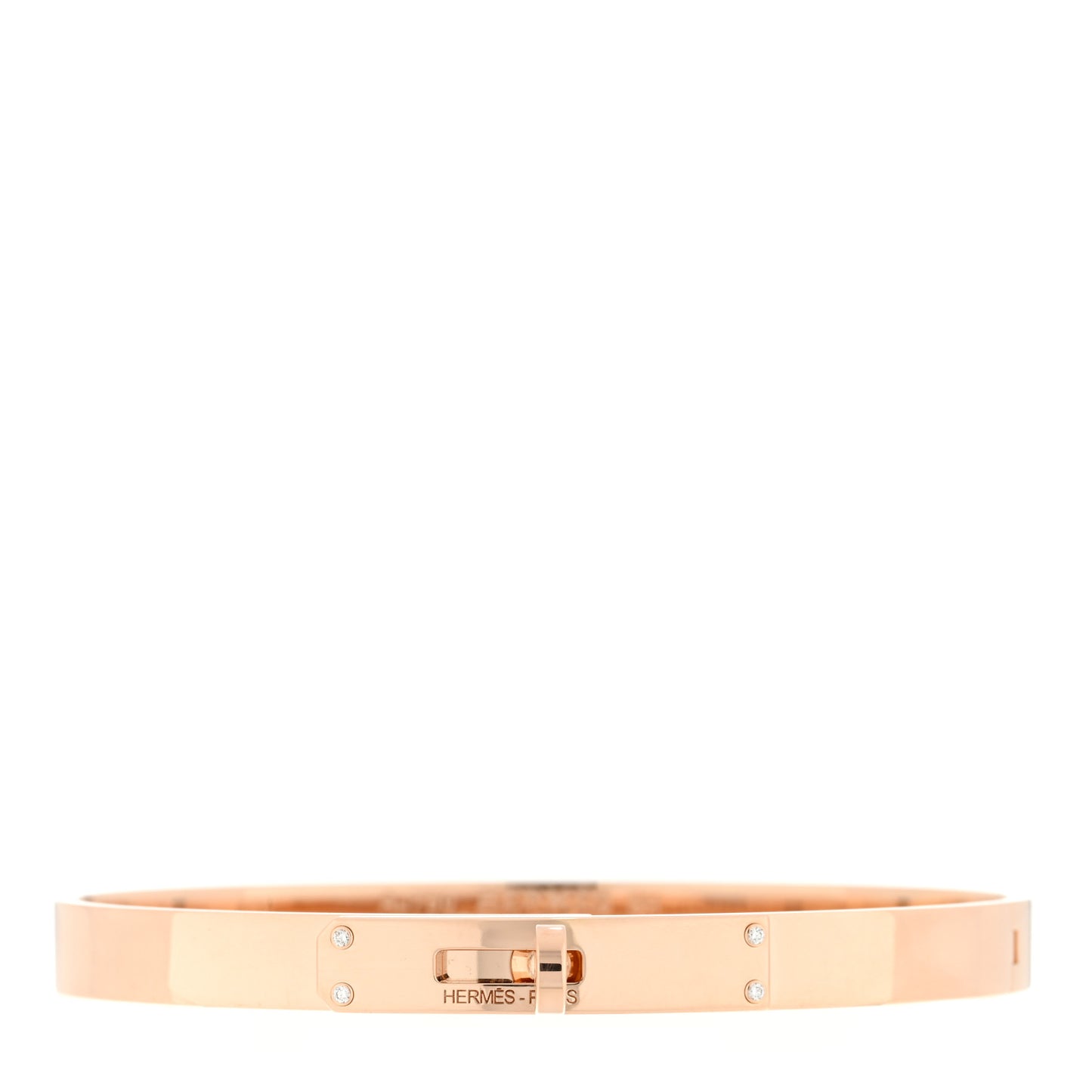 18K Rose Gold Diamond PM Kelly Bracelet SH