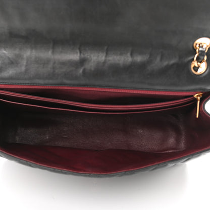 Chanel Lambskin Quilted Maxi Single Flap Black 4 of 9