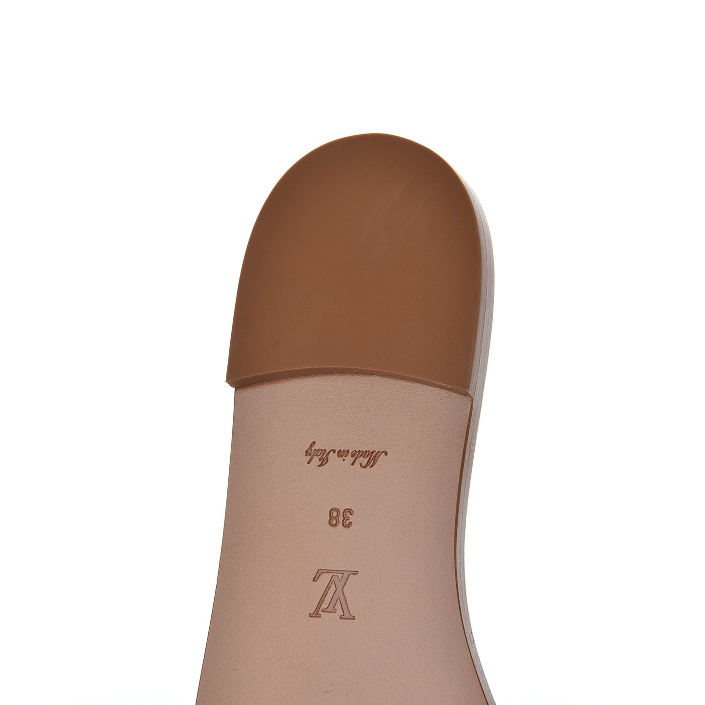 Monogram By The Pool Lock It Flat Mule 38 Pink