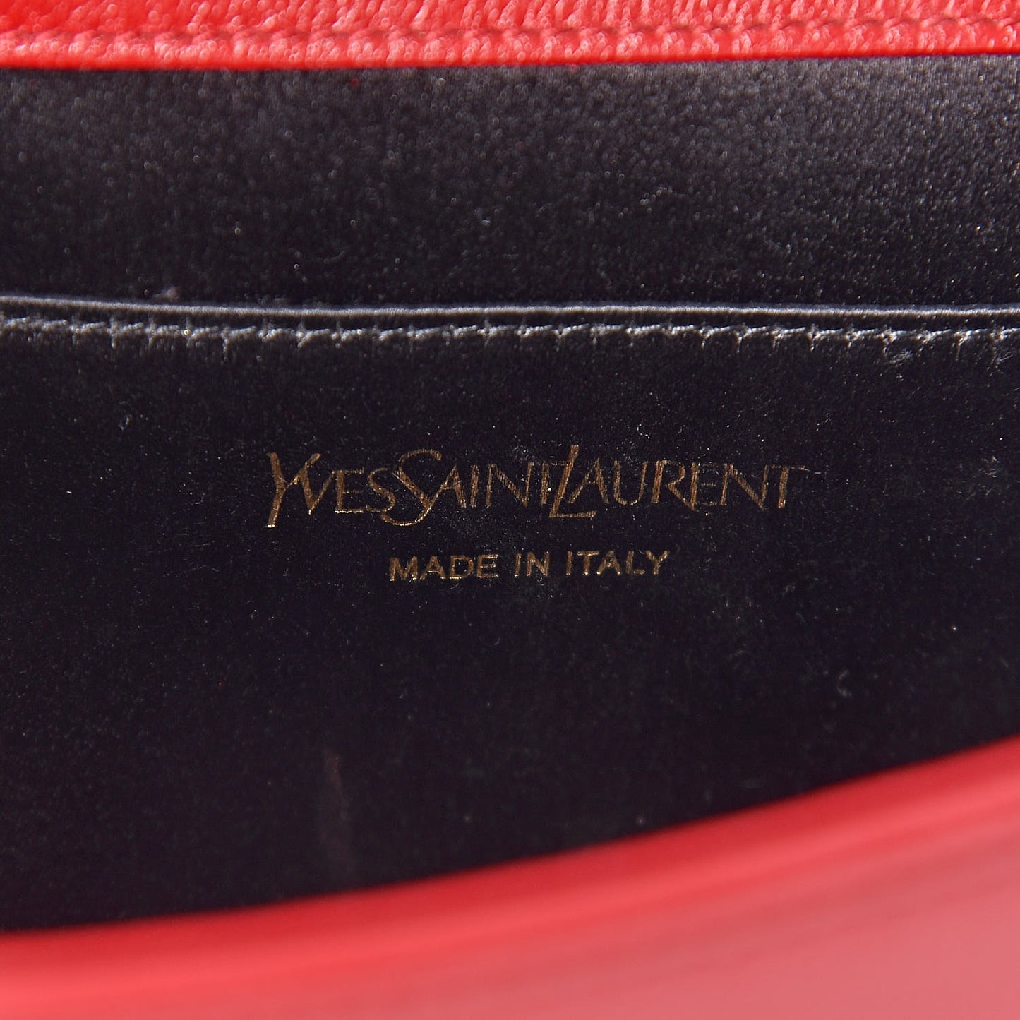 Calfskin Monogram Large Belle De Jour Clutch Red