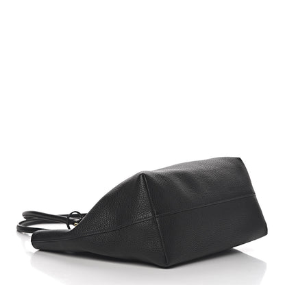 Prada Vitello Daino Shoulder Bag Black 4 of 10