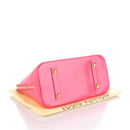 Louis Vuitton Vernis Alma PM Rose Litchi 4 of 9