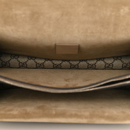 Gucci GG Supreme Monogram Small Dionysus Shoulder Bag Taupe 5 of 12