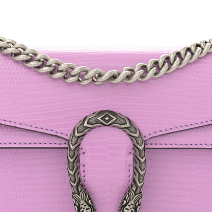 Gucci Lizard Small Dionysus Shoulder Bag Pink 8 of 11