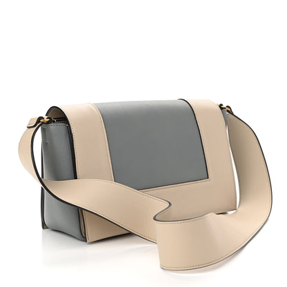 Celine Shiny Smooth Calfskin Medium Frame Shoulder Bag Grege Storm 3 of 10