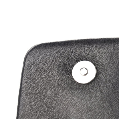 Chanel Lambskin Quilted Double Sided Wallet On Chain WOC Black 13 of 15