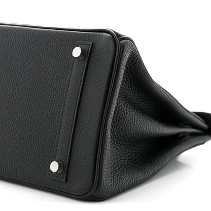 Hermes Togo Birkin 30 Black 10 of 11
