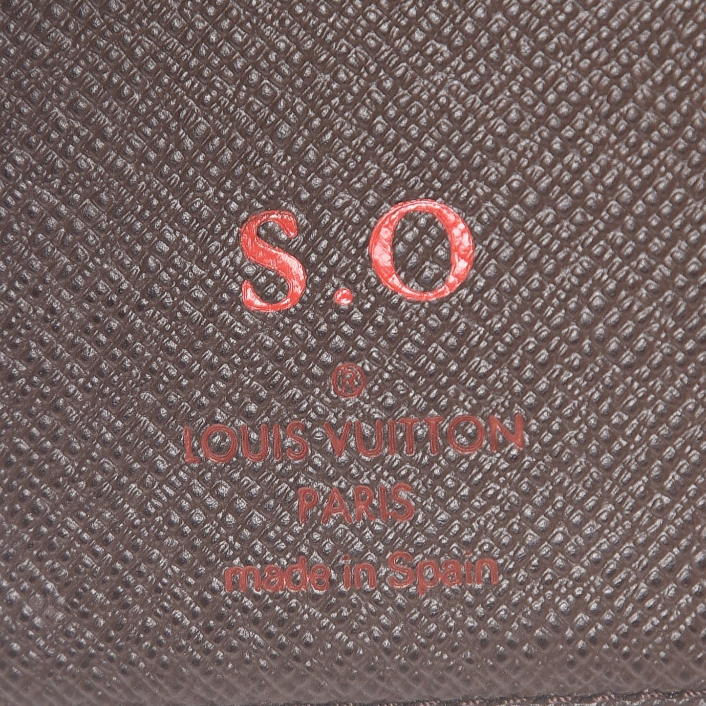 Damier Ebene Small Ring Agenda Cover