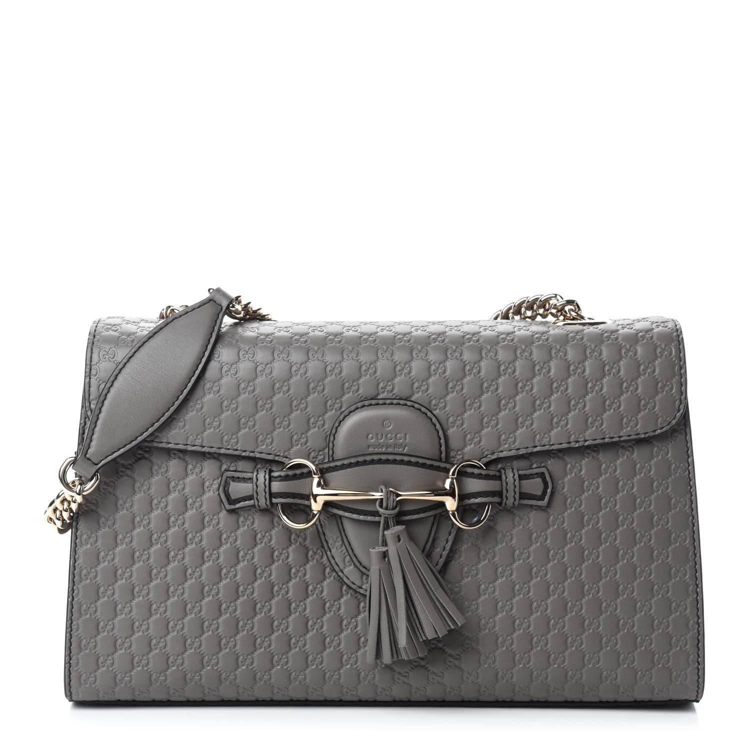 Gucci Soft Microguccissima Medium Emily Chain Shoulder Bag Loess 1 of 10