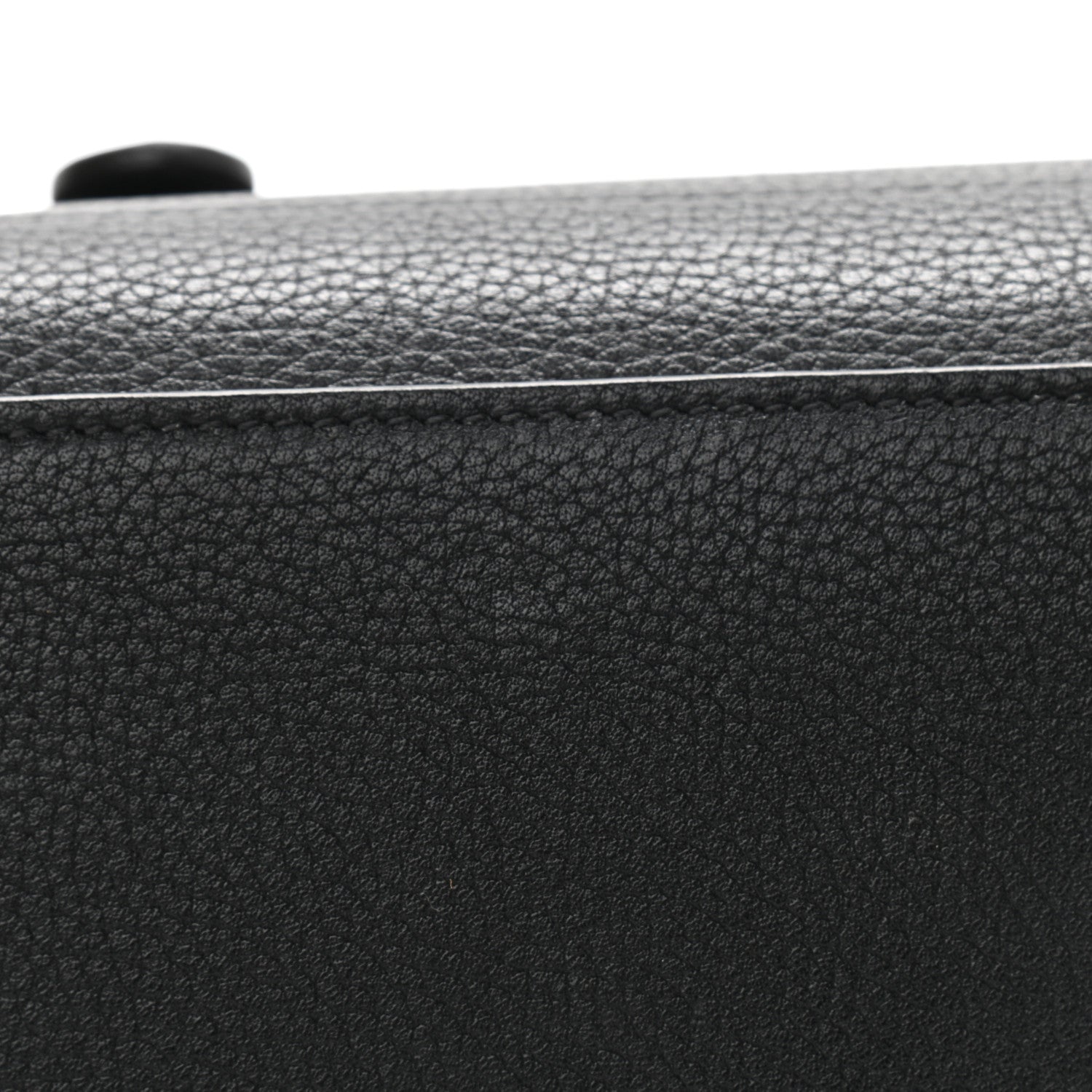 Celine Drummed Calfskin Micro Luggage Black 14 of 14