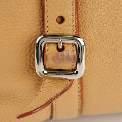 Prada Vitello Daino Logo Tote Nocciolo 4 of 13