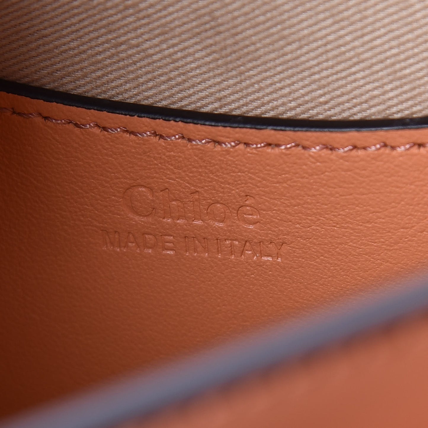 Patent Calfskin Suede Small Tess Bag Autumnal Brown