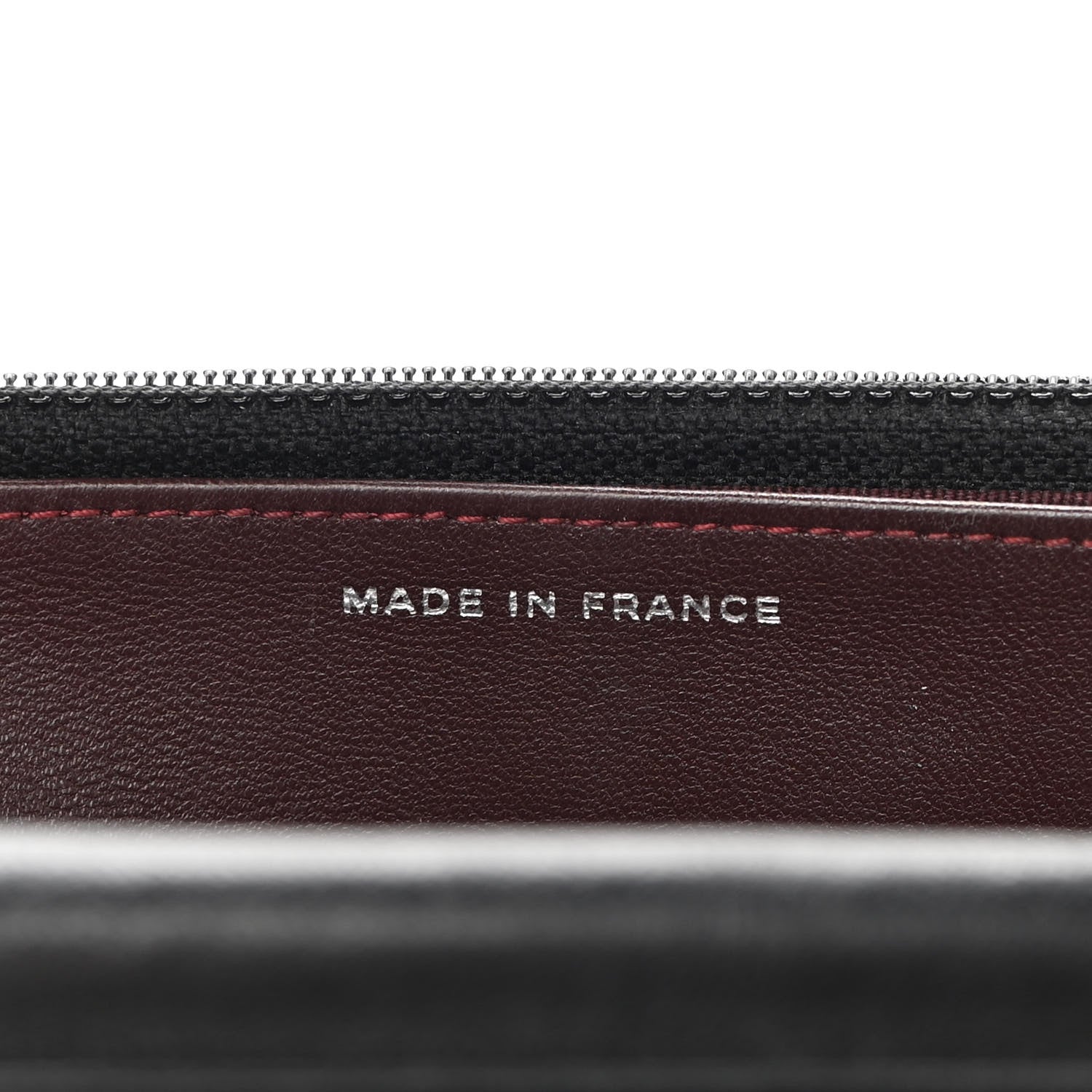 Chanel Lambskin Quilted Wallet On Chain WOC Black 6 of 14