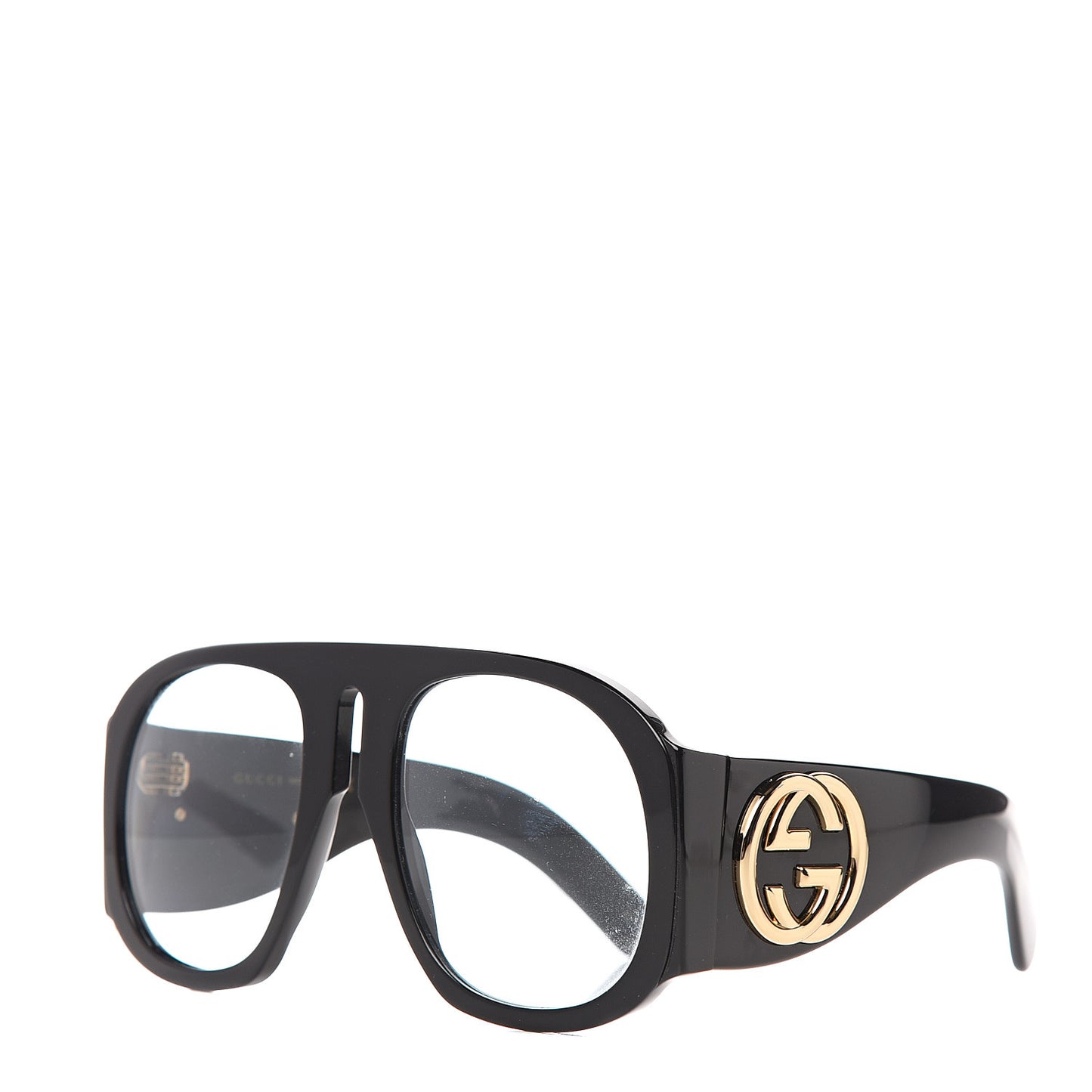 Oversized Aviator Sunglasses GG0152S Black