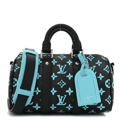 Louis Vuitton Monogram Playground Keepall Bandouliere 25 Black 1 of 18