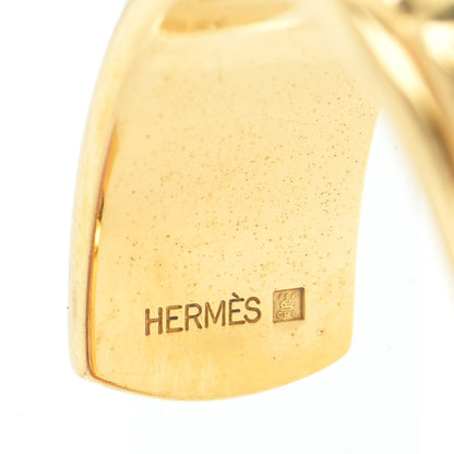 Hermes Lizard Kelly Cuff Black 7 of 16