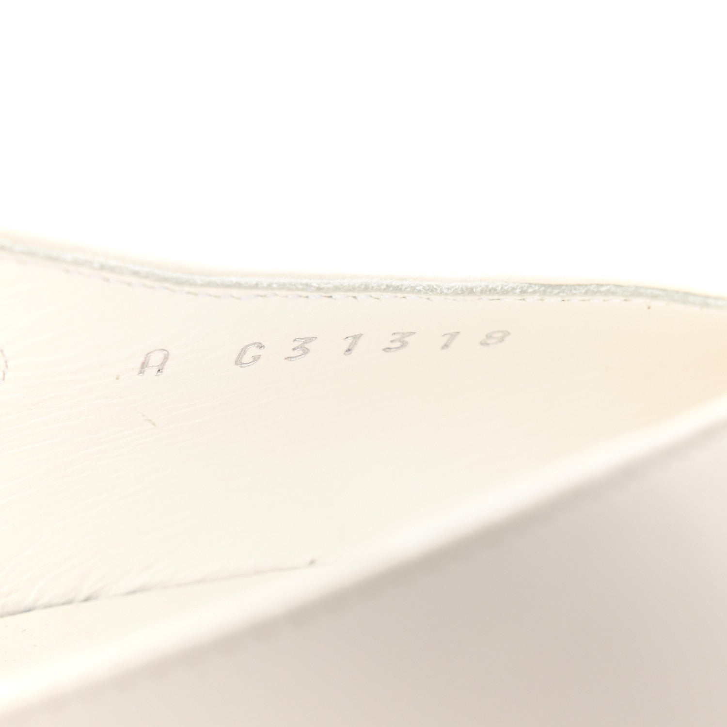 Chanel Lambskin Cap Toe CC Slingback Pumps 36.5 White Black 9 of 11