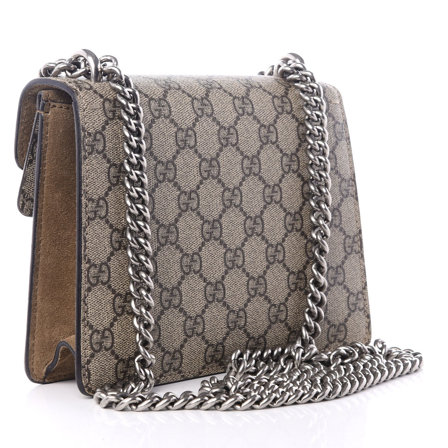 GG Supreme Monogram Mini Dionysus Shoulder Bag Taupe