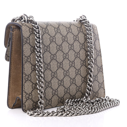 Gucci GG Supreme Monogram Mini Dionysus Shoulder Bag Taupe 2 of 8