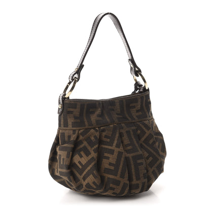 Fendi Zucca Mini Chef Hobo Tobacco 3 of 10