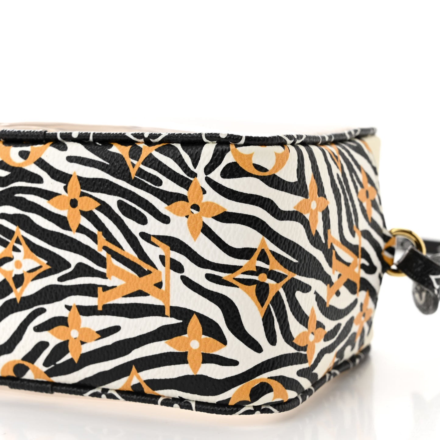 Monogram Giant Jungle Beach Pouch Ivory