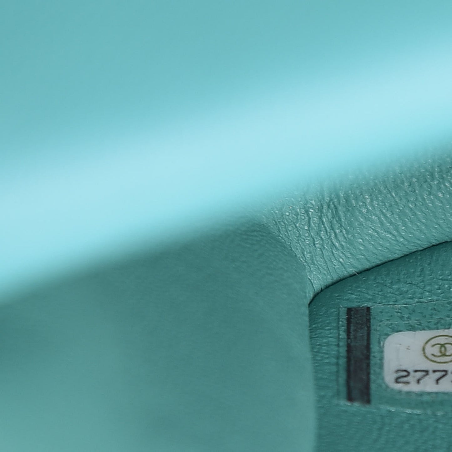 Lambskin Quilted Mini Rectangular Flap Green