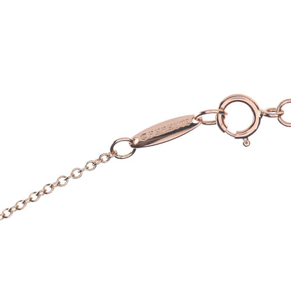 Tiffany 18K Rose Gold Diamond .05ct Elsa Peretti Diamonds by the Yard Pendant Necklace 7 of 8