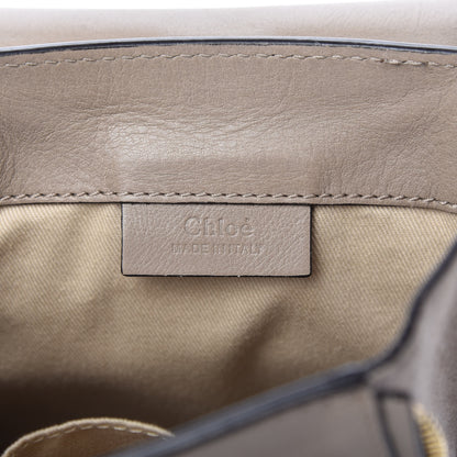 Chloe Suede Calfskin Mini Faye Backpack Motty Grey 8 of 10