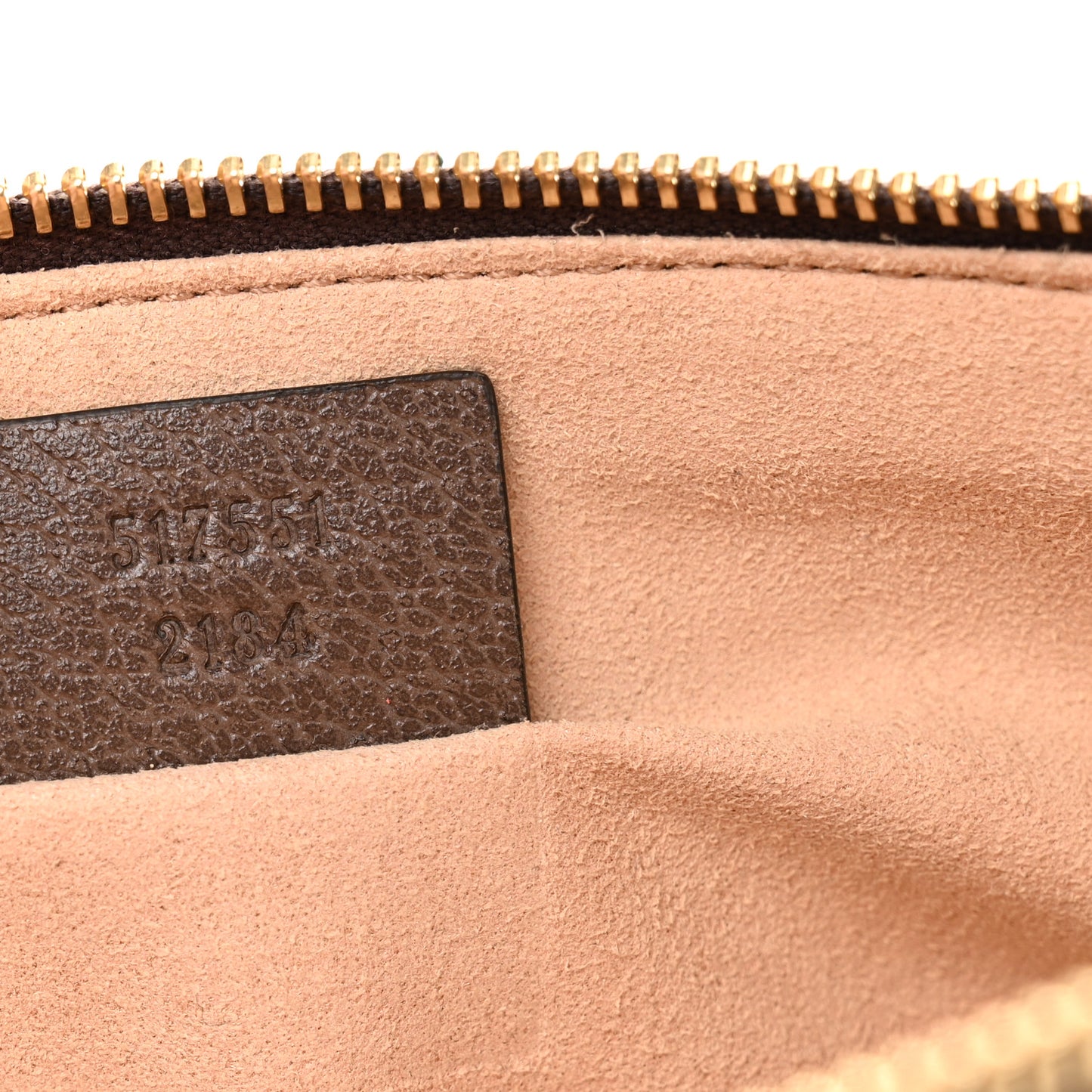 GG Supreme Monogram Large Ophidia Pouch Clutch Brown
