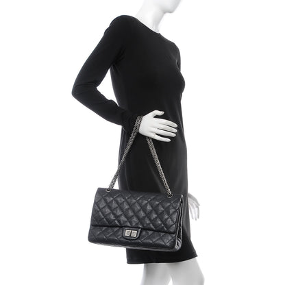 Chanel Caviar Quilted 2.55 Reissue 227 Flap Navy 3 of 8