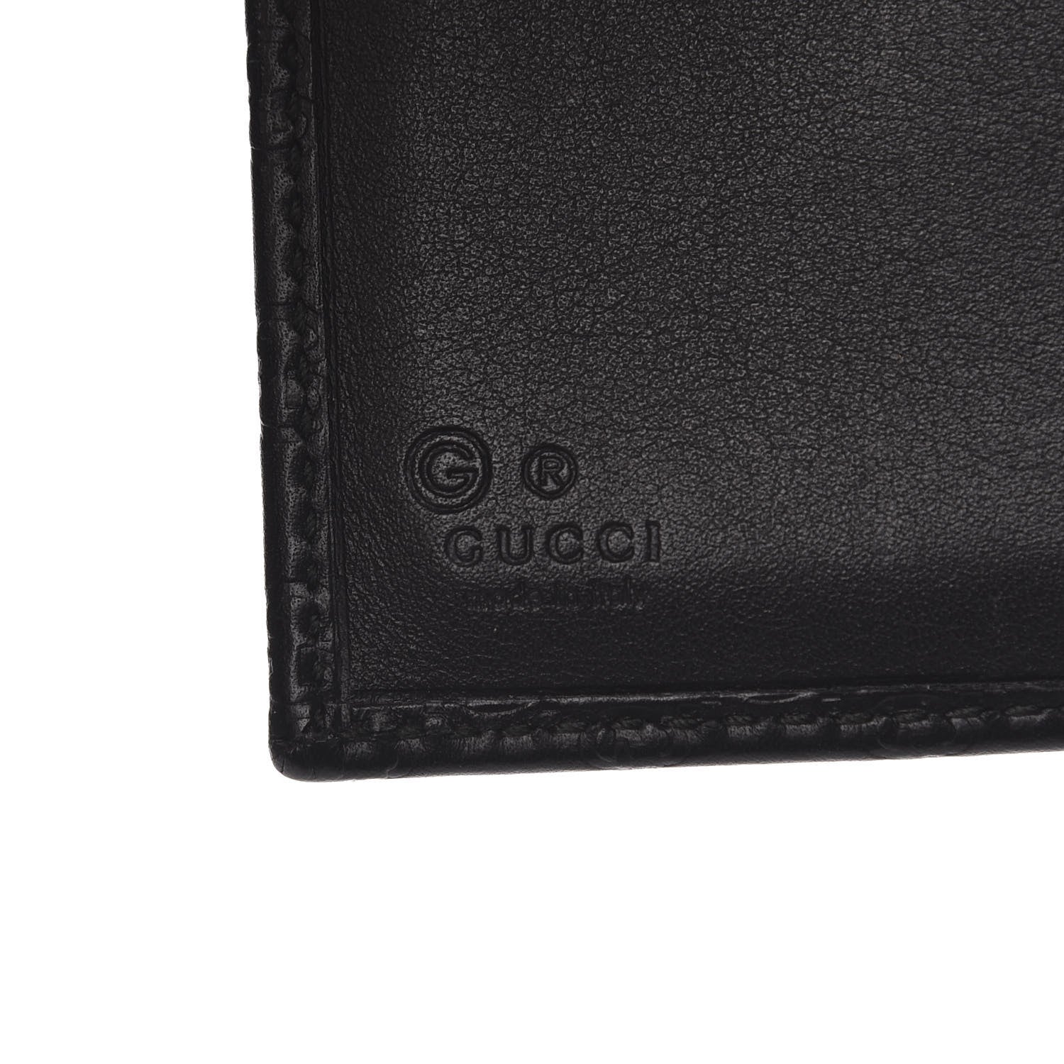 Gucci Microguccissima Flap Wallet Black 6 of 8