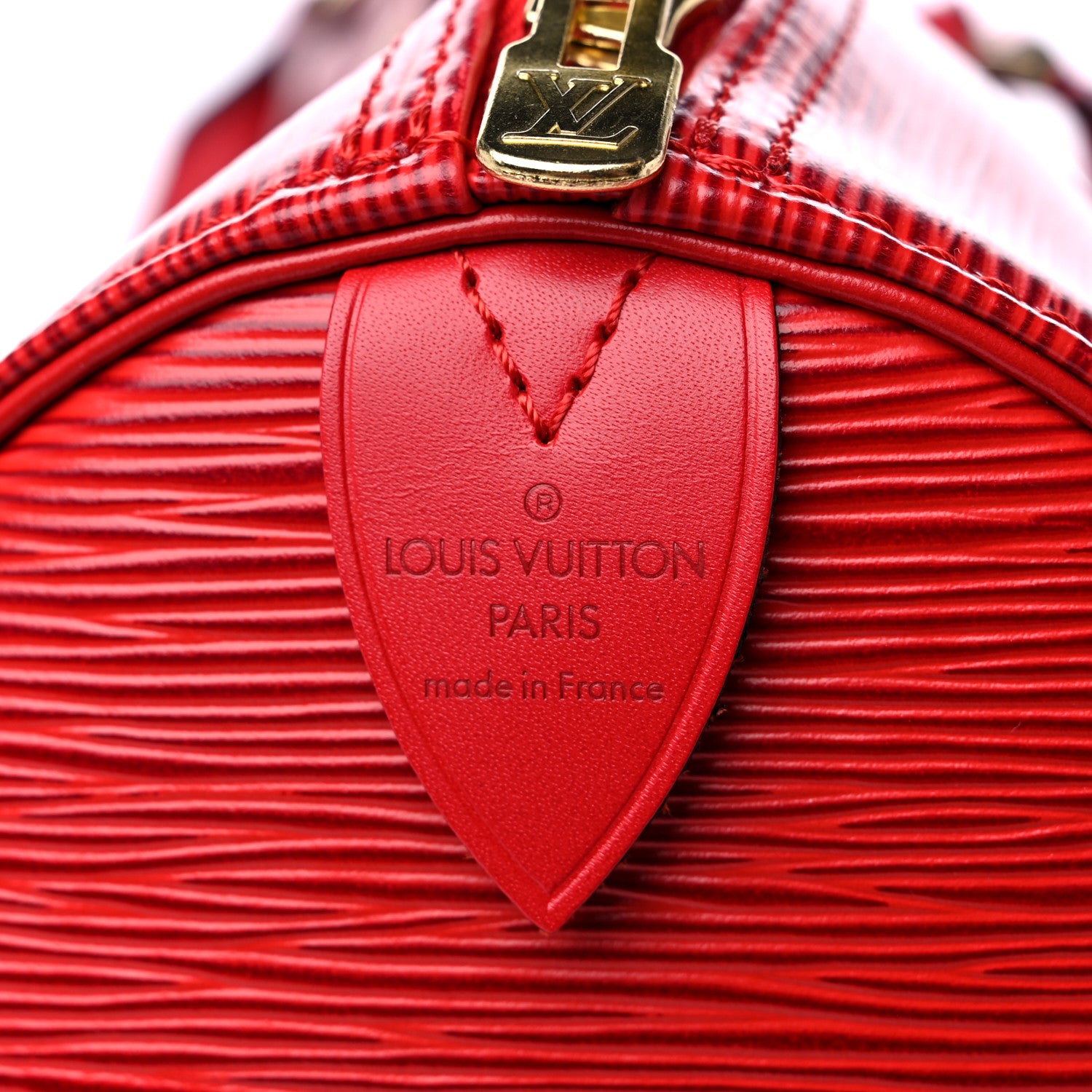 Louis Vuitton Epi Keepall 50 Castillan Red 5 of 9
