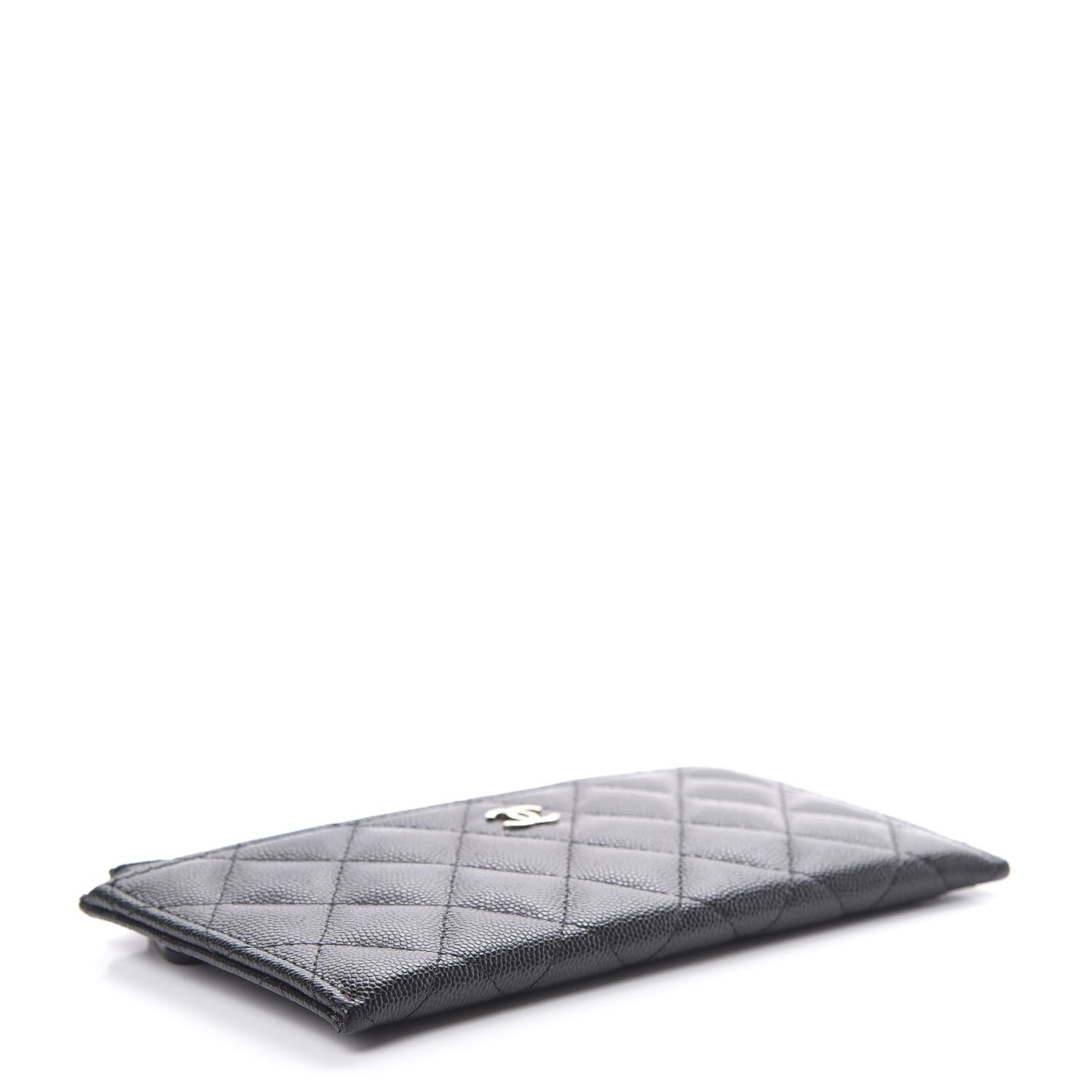 Chanel Caviar Quilted Classic Zip Pouch Black 4 of 9