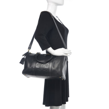Chanel Caviar Timeless CC Duffel Bag Black 2 of 10