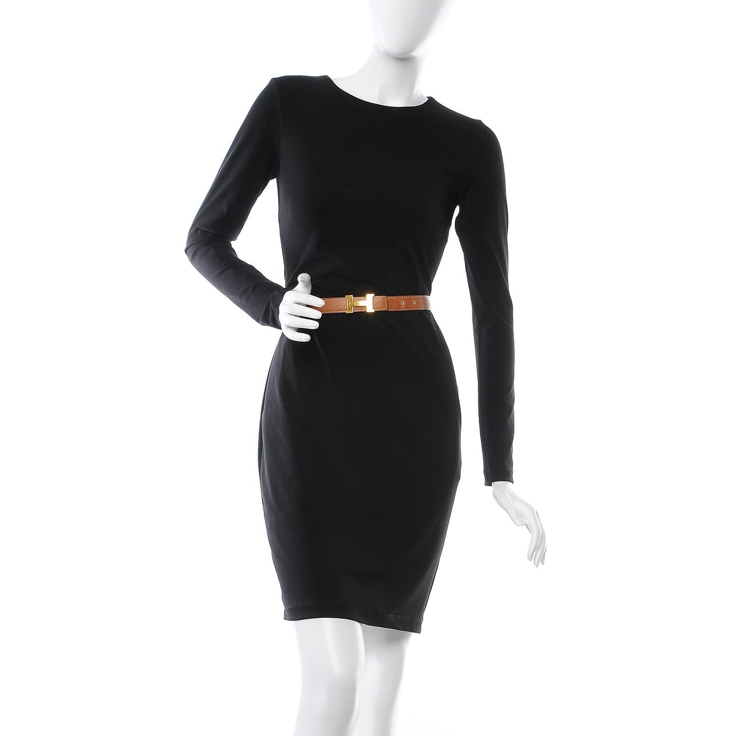 Courchevel 24mm Constance H Belt 75 Gold Jaune