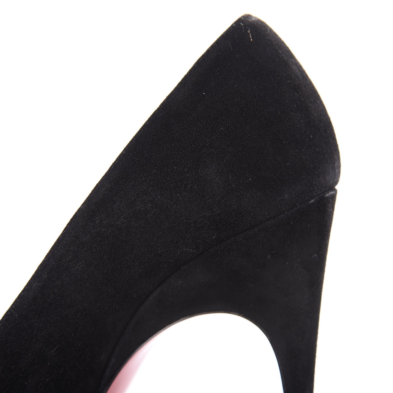 Christian Louboutin Veau Velours Alminette 100 Pumps 36 Black 8 of 10
