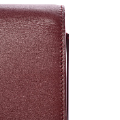 Saint Laurent Smooth Calfskin Classic Monogram Kate Tassel Chain Wallet Palissandre 12 of 13