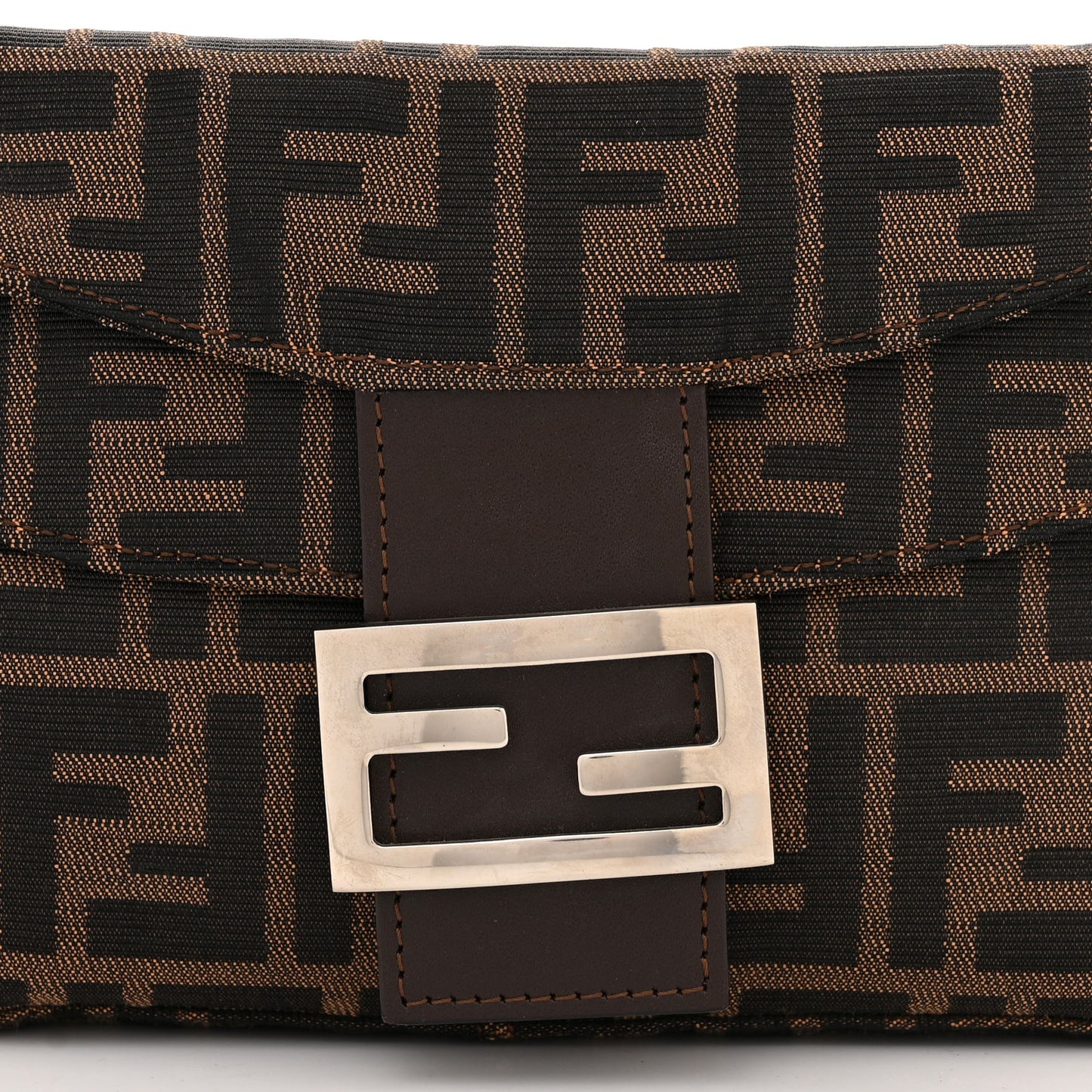 Zucca Baguette Double Flap Tobacco