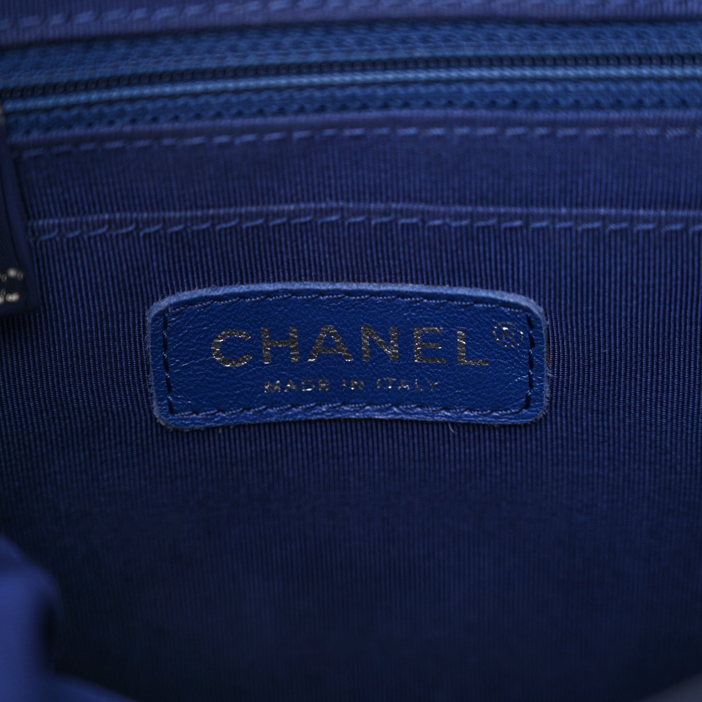 Lambskin Quilted Small Urban Spirit Backpack Blue