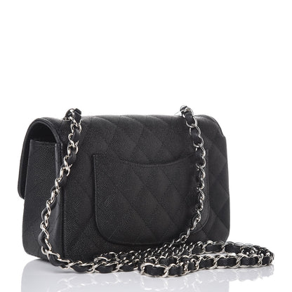 Chanel Caviar Quilted Mini Rectangular Flap Black 3 of 10