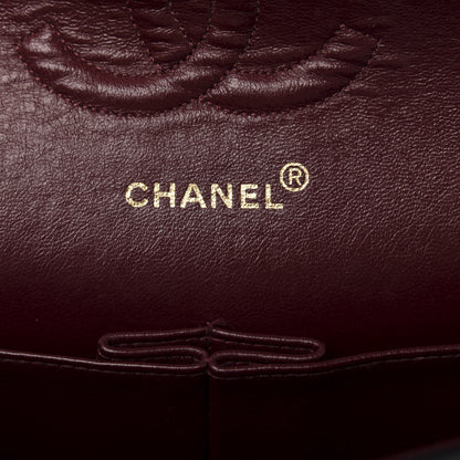 Chanel Lambskin Quilted Medium Double Flap Black 7 of 11