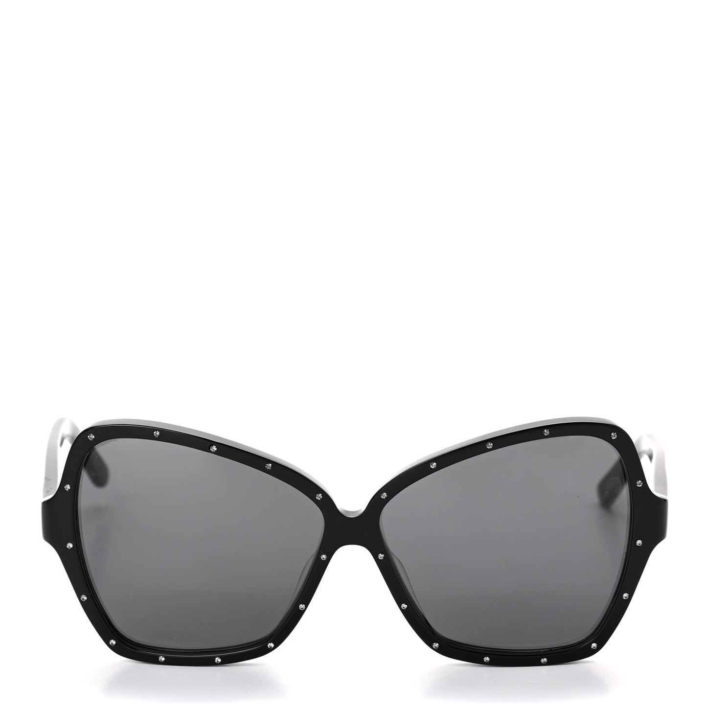 Acetate Crystal Sunglasses CL4066FS Black